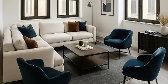 Recreaciones con IA para espacios de decoración de casas