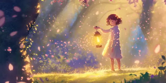 Portada para cuento infantil con IA