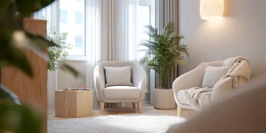 Sala de espera hecha con IA